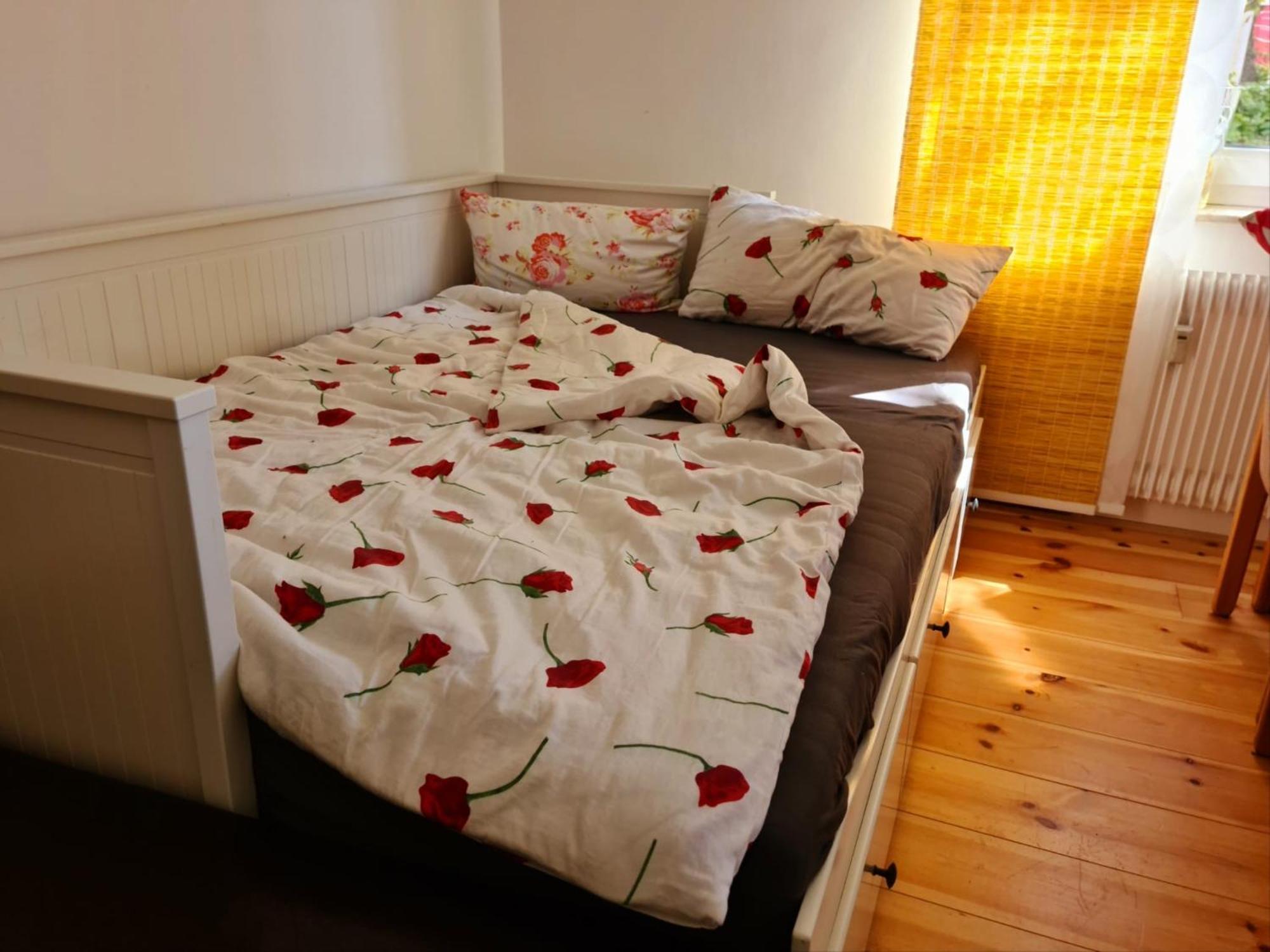 Nana-Eg-80M2 Sanierter Altbau-Parkplatz-Kleiner Garten-Wlan-Netflix-2Zimmer-Kueche-Dusche-Wanne-Waschmaschine Ομπερχάουζεν Εξωτερικό φωτογραφία